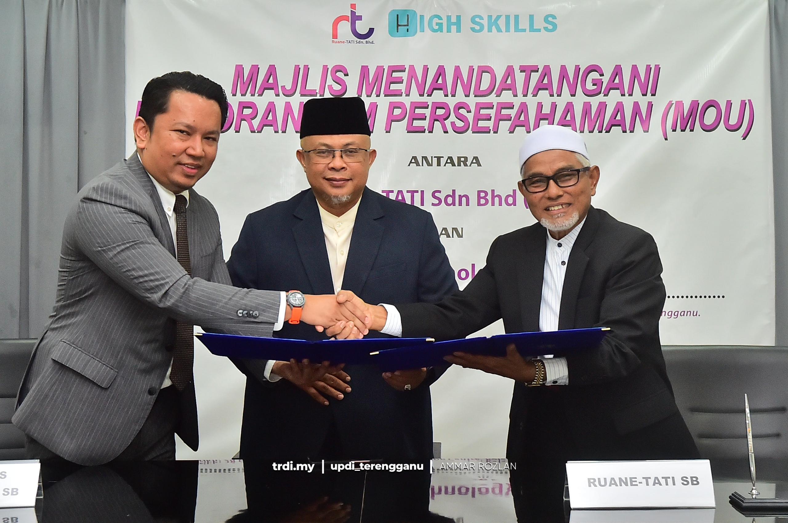 Kerjasama Ruane -TATIUC dan High Skills Technology Tepat Pada Masa