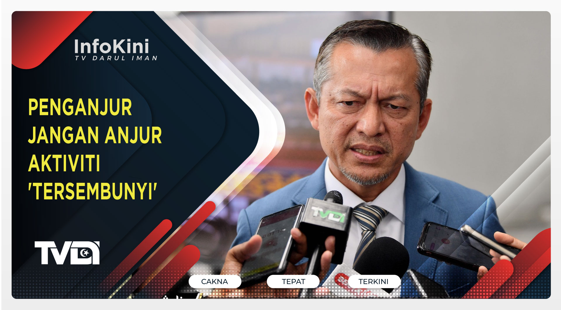 Penganjur Jangan Anjur Aktiviti 'Tersembunyi'