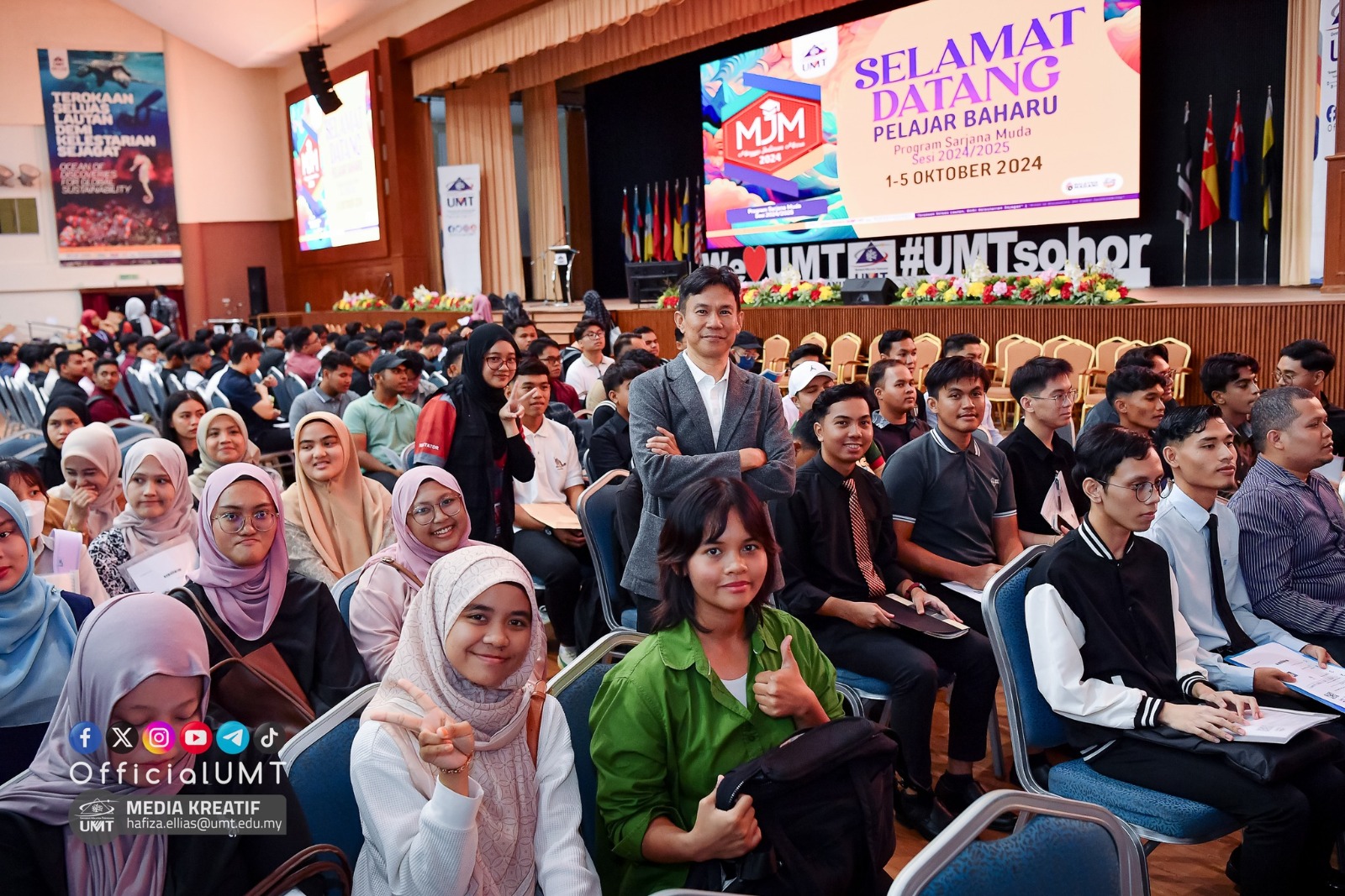 UMT Terima 2,060 Pelajar Baharu