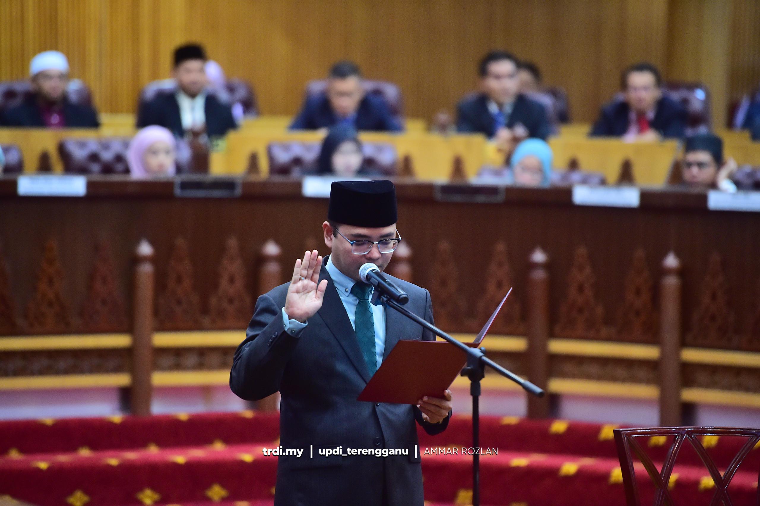 37 ADUN Belia Terengganu Angkat Sumpah