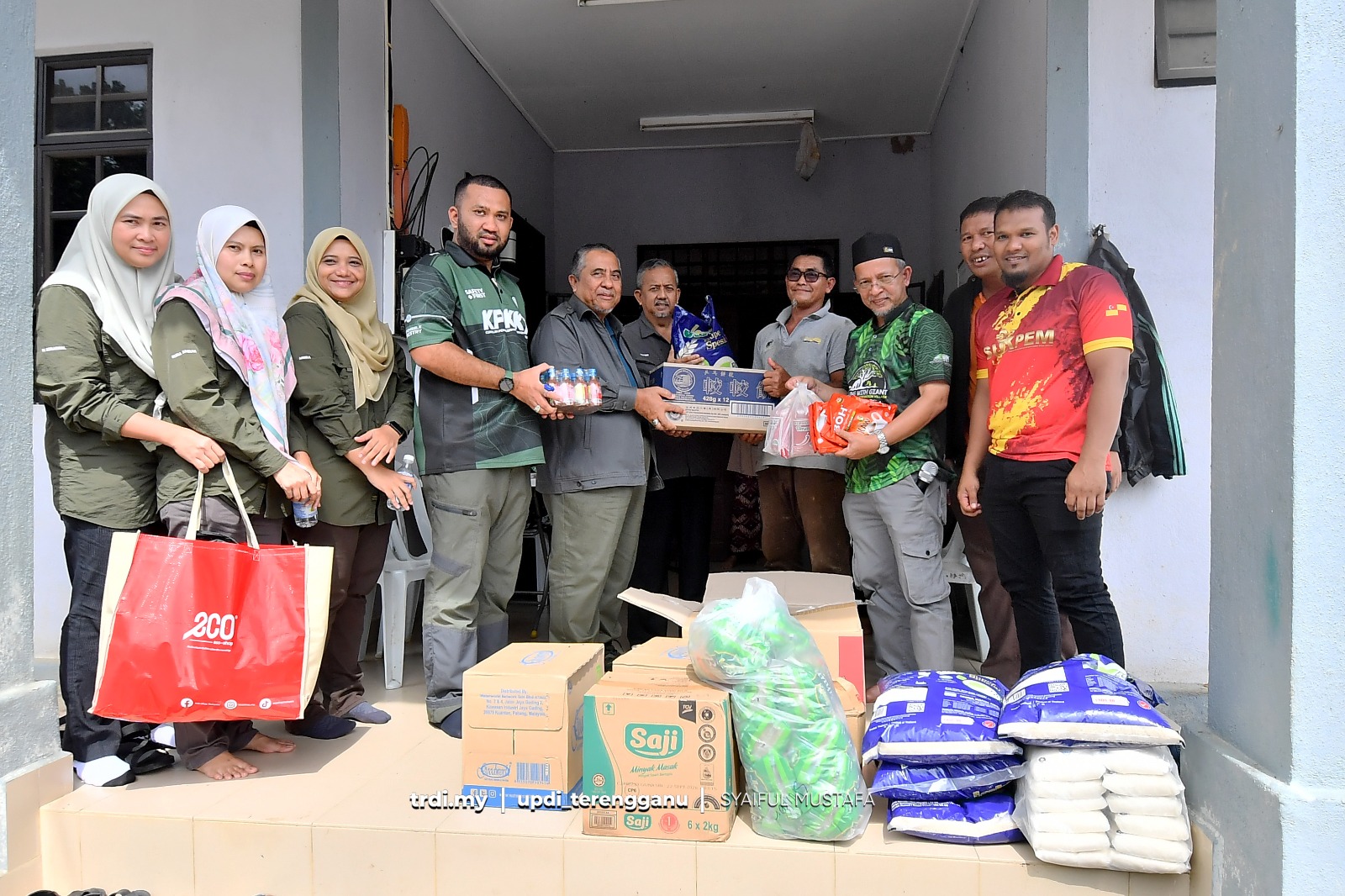 GLC Terengganu Sumbang RM15,000 Bantu Mangsa Banjir