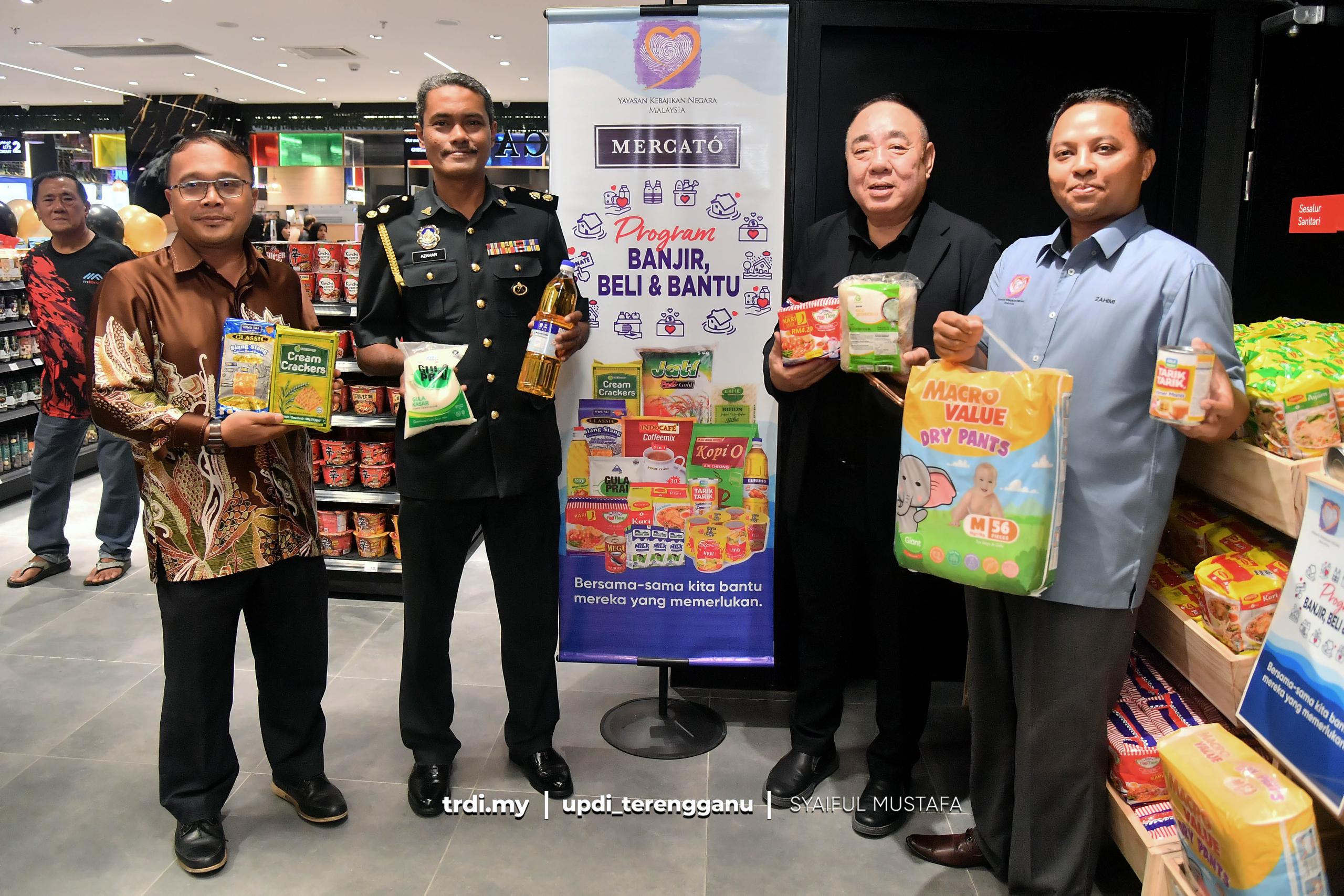 Mercato Lancar CSR, Bantu Mangsa Banjir Yang Terkesan