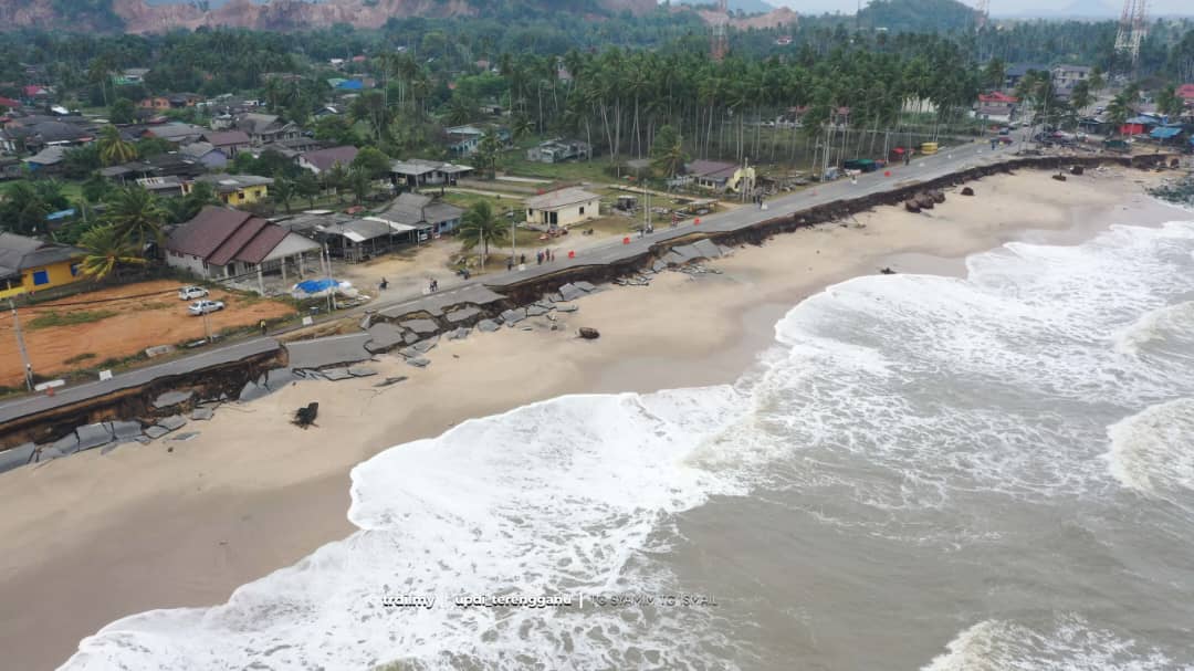 RM600,000 Bina Pelindung Pantai, Baiki Jalan Runtuh