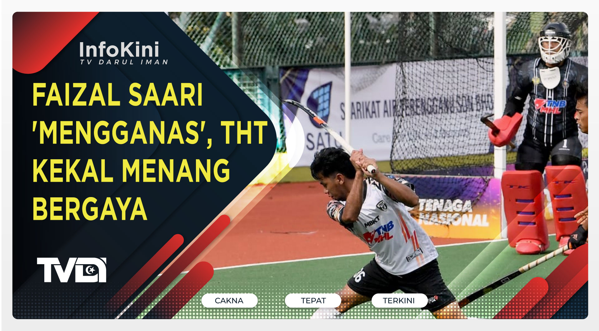 Faizal Saari 'Mengganas', THT Kekal Menang Bergaya