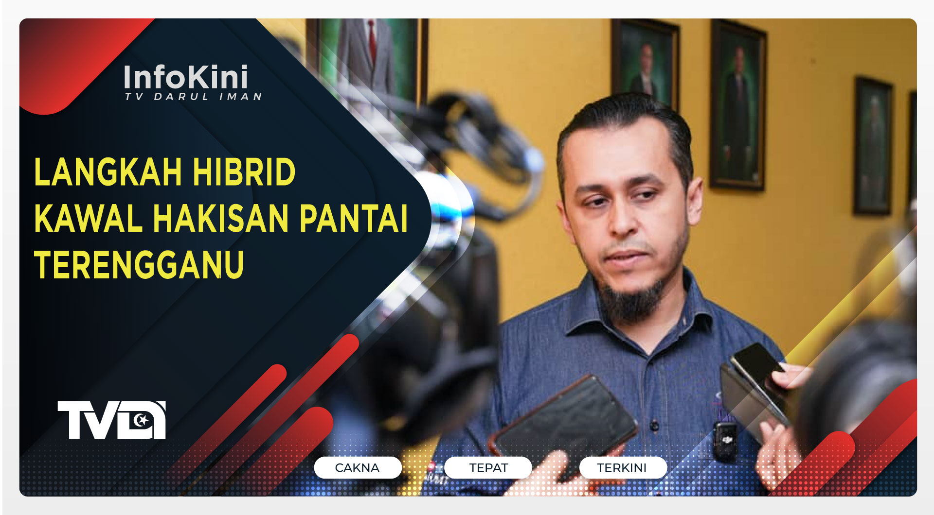 Langkah Hibrid Kawal Hakisan Pantai Terengganu