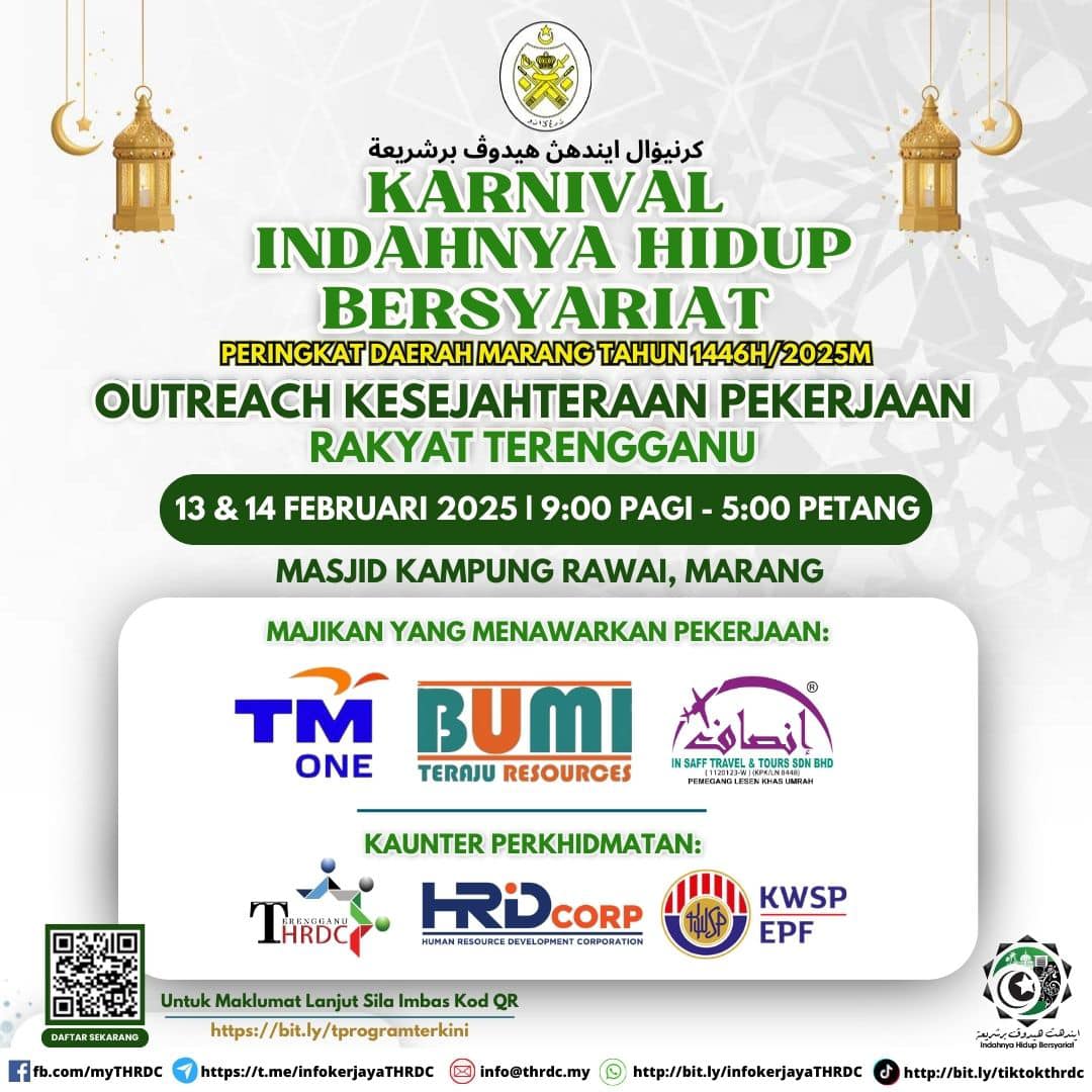 Karnival Indahnya Hidup Bersyariat Sediakan Peluang Pekerjaan