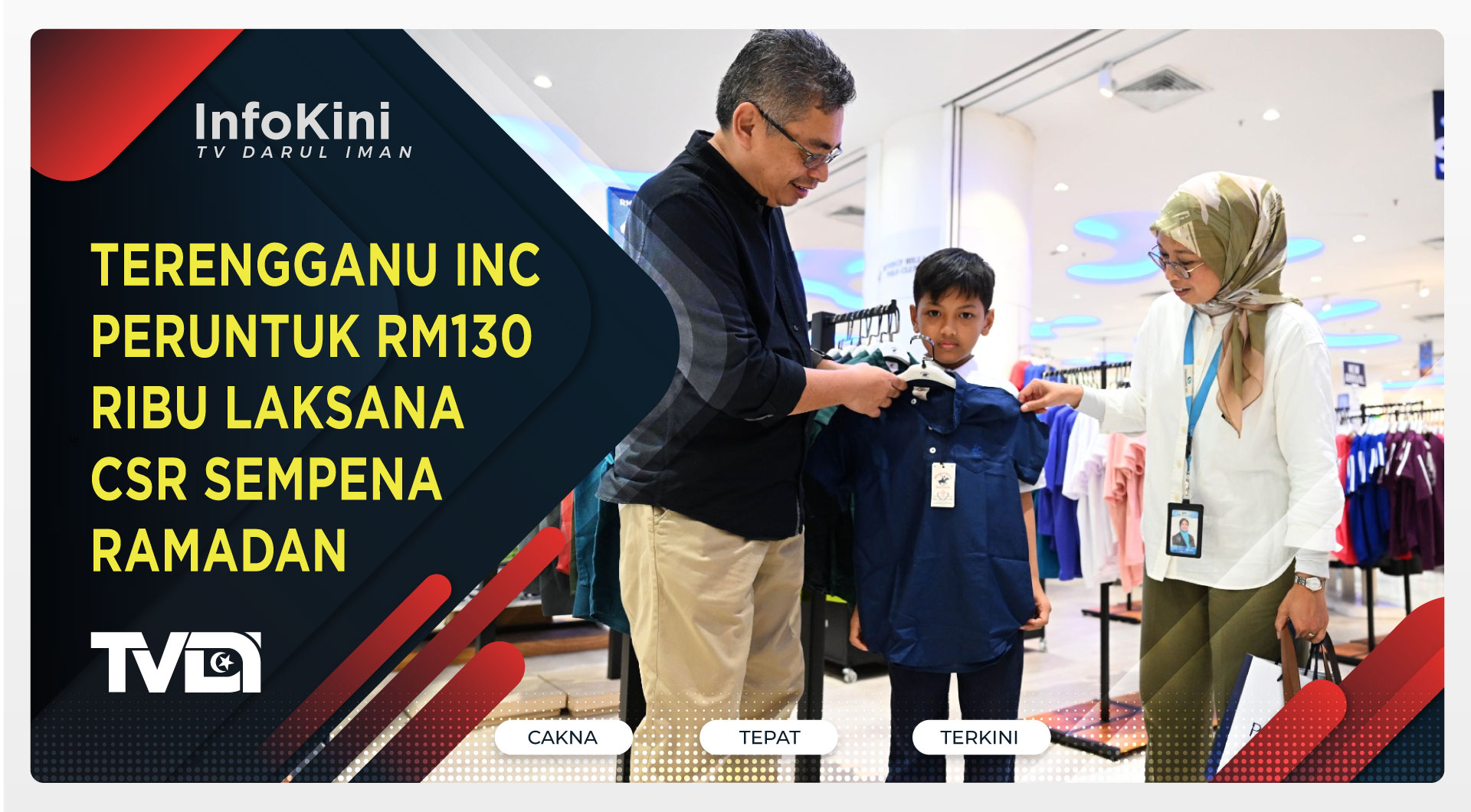 Terengganu Inc Peruntuk RM130 Ribu Laksana CSR Sempena Ramadan