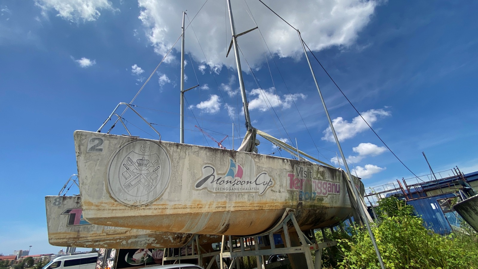 UMT Baik Pulih Kapal Tinggalan 'Monsun Cup'