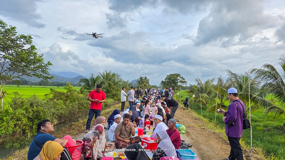 Iftar di Sawah Padi Diteruskan, Pukau Perhatian Ramai