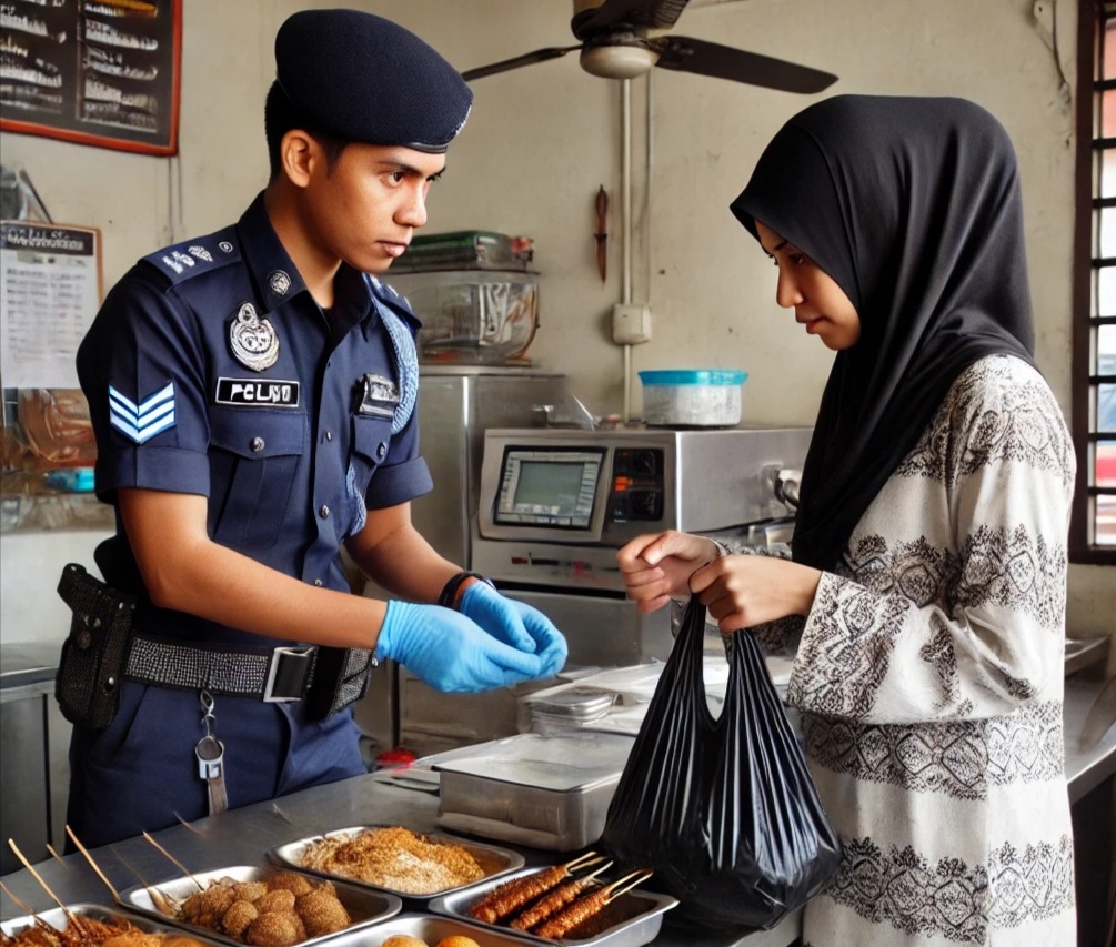 JHEAT Tahan Wanita Jual Makanan Kepada Individu Tidak Berpuasa