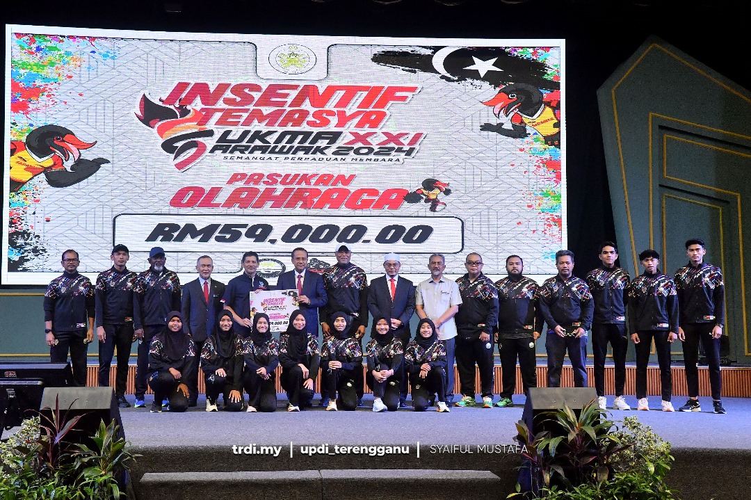 Terengganu Agih RM1.082 Juta Insentif Kemenangan SUKMA, Para SUKMA