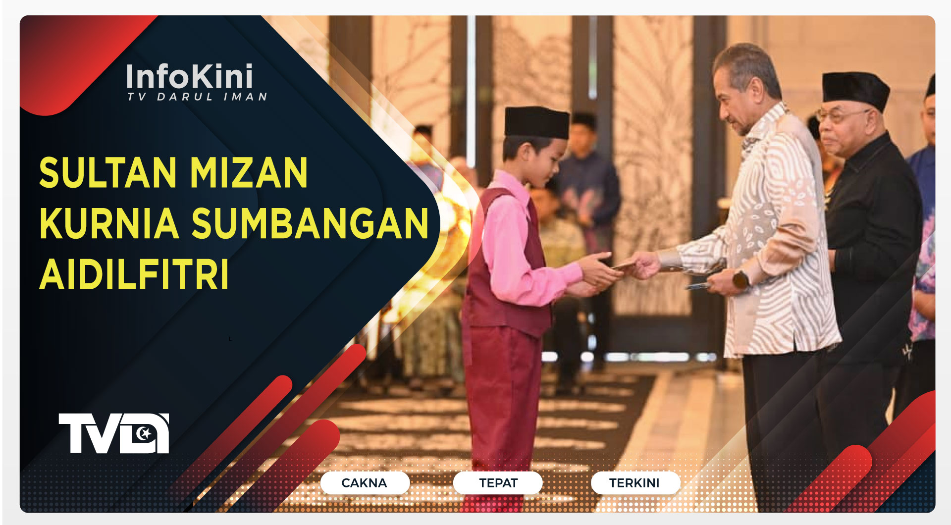 Sultan Mizan Kurnia Sumbangan Aidilfitri