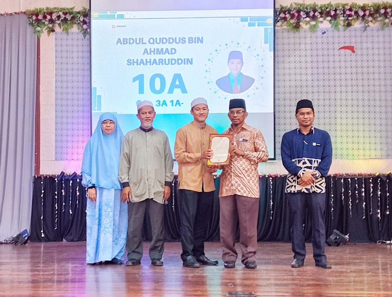 Generasi Pertama SMIDI Dungun Catat GPS 2.50 SPM 2024