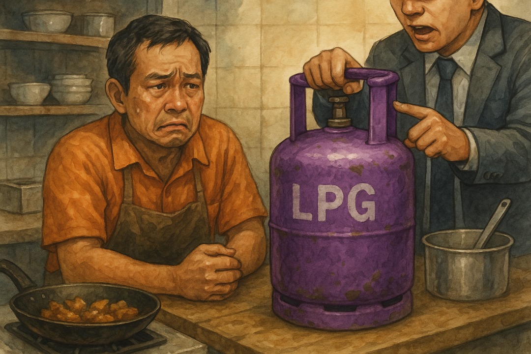 Tangguh Guna LPG Komersial, Jangan Zalimi Rakyat - Rosol
