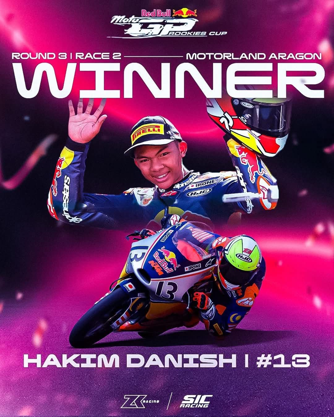 Anak Terengganu Ungguli Litar Dunia Di Sepanyol