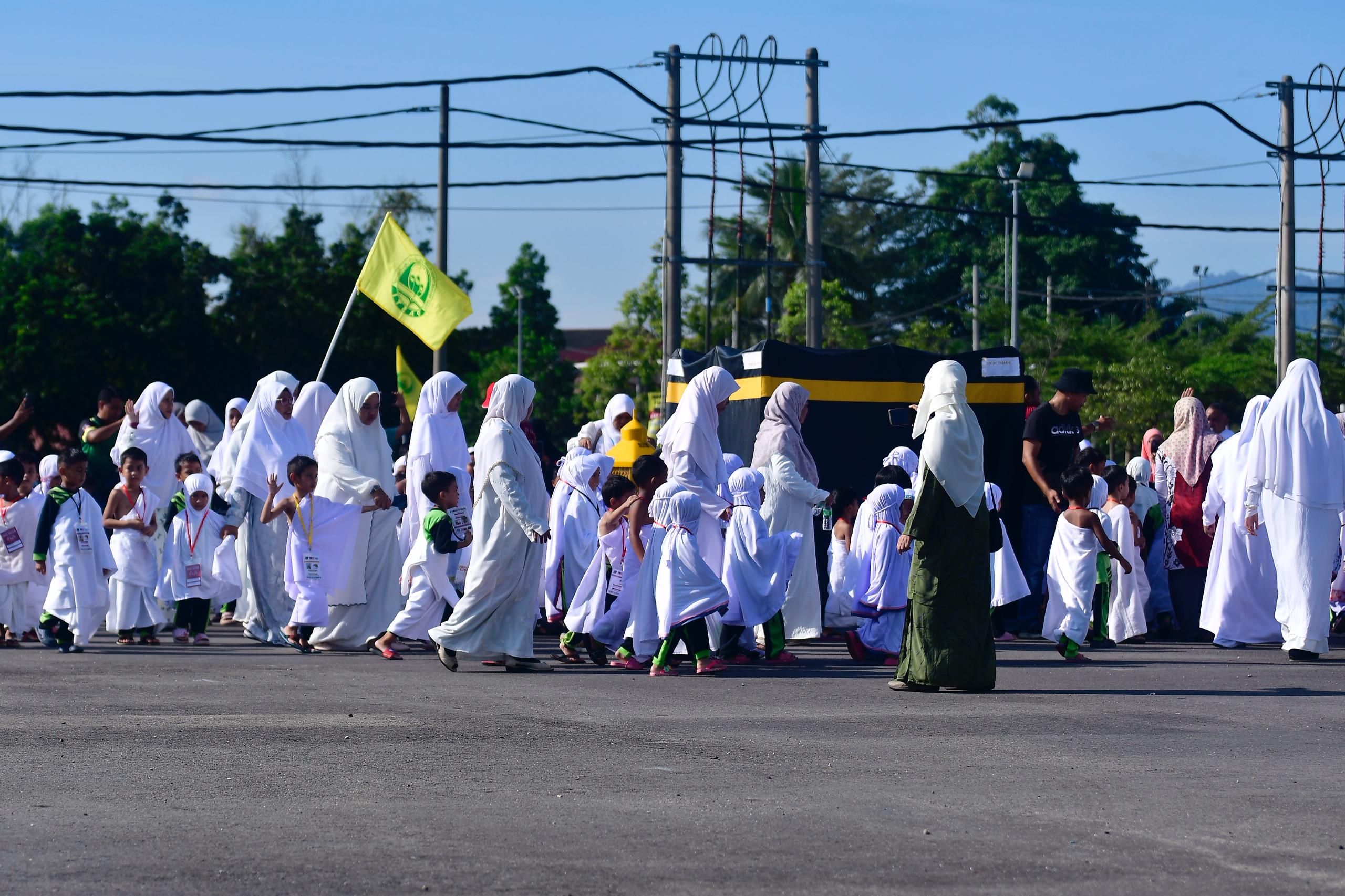 246 Jemaah Cilik PASTI Sertai Simulasi Haji