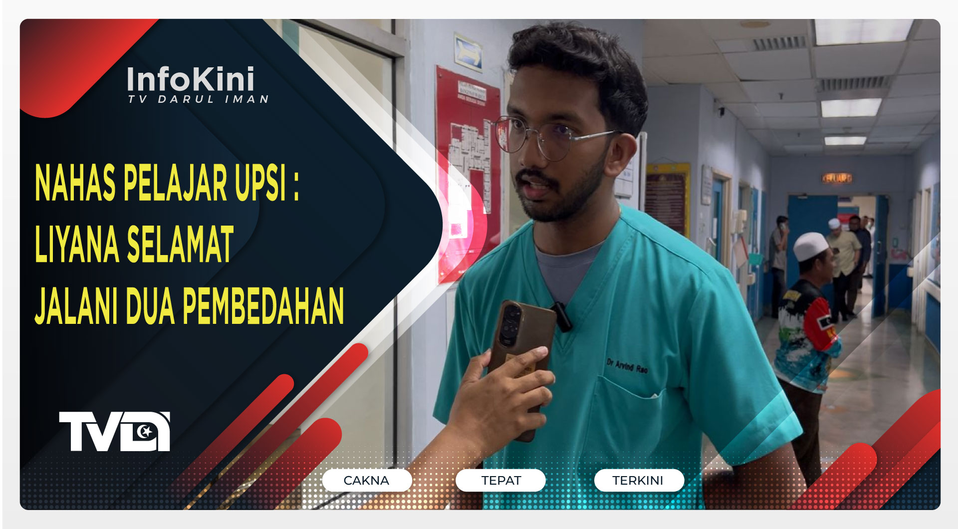 Nahas Pelajar UPSI : Liyana Selamat Jalani Dua Pembedahan