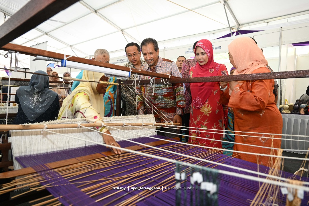Produk Tradisional Terengganu Gamit Senyuman Sultan Mizan