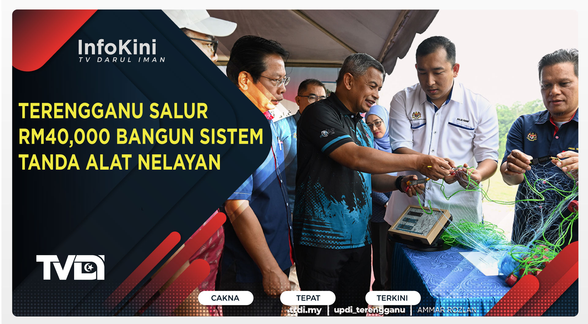 Terengganu Salur RM40,000 Bangun Sistem Tanda Alat Nelayan