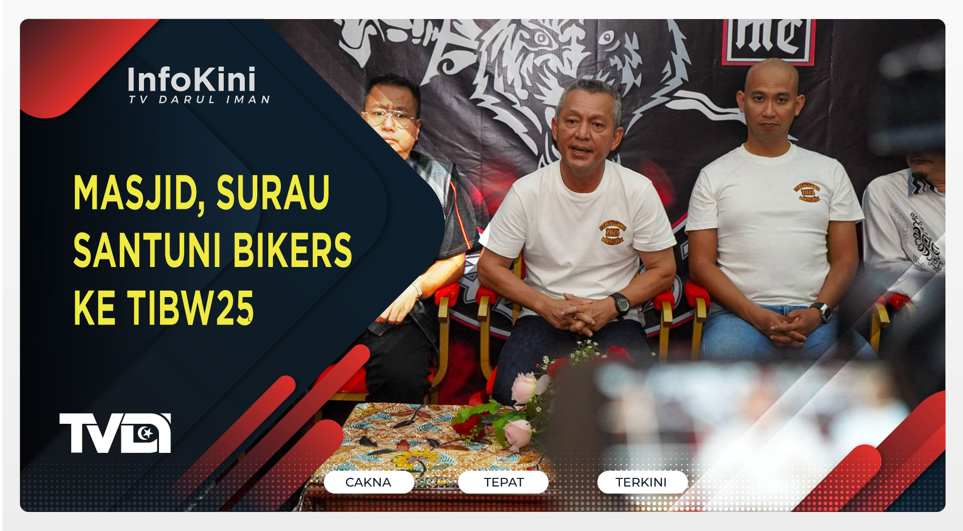 Masjid, Surau Santuni Bikers Ke TIBW25