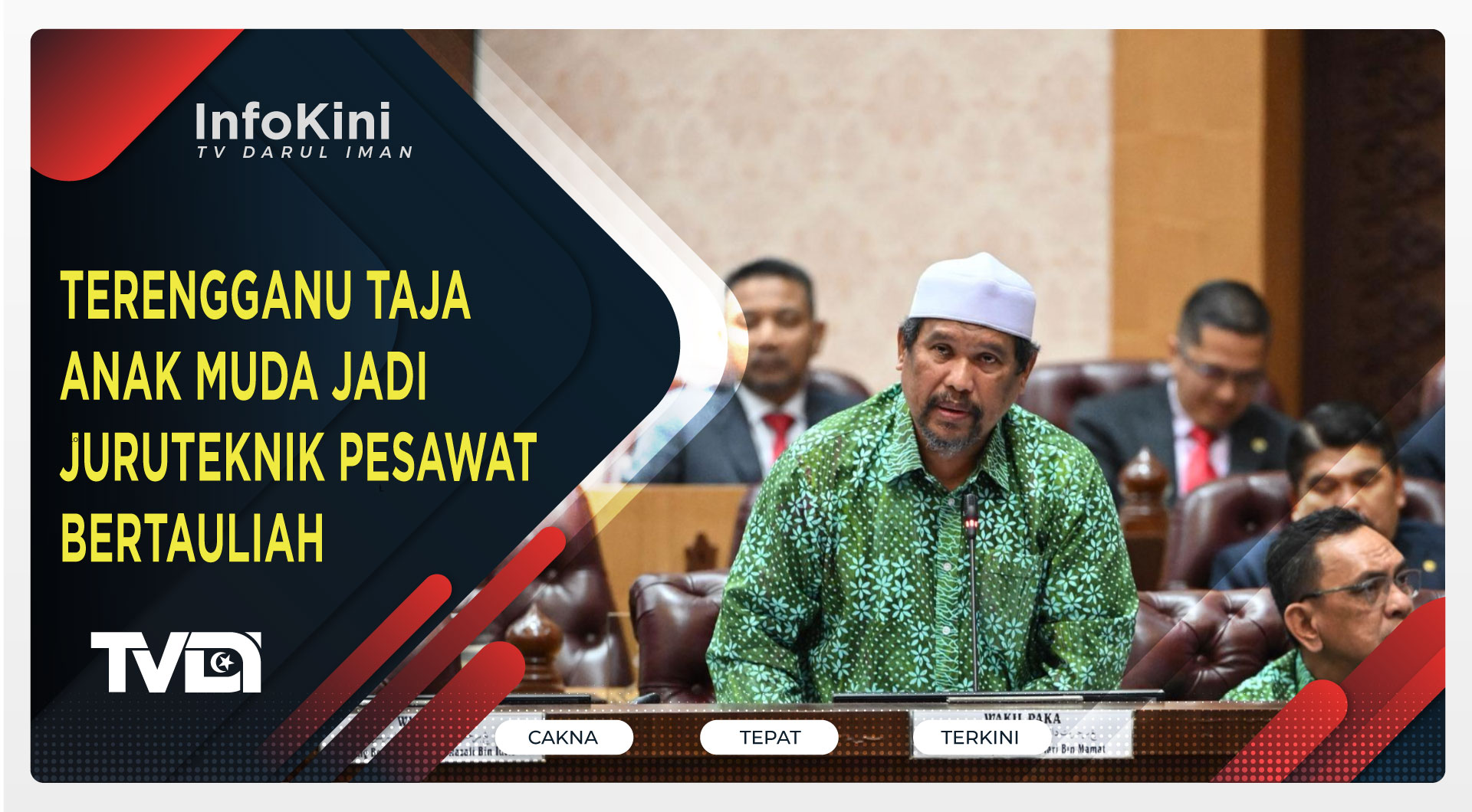 Terengganu Taja Anak Muda Jadi Juruteknik Pesawat Bertauliah
