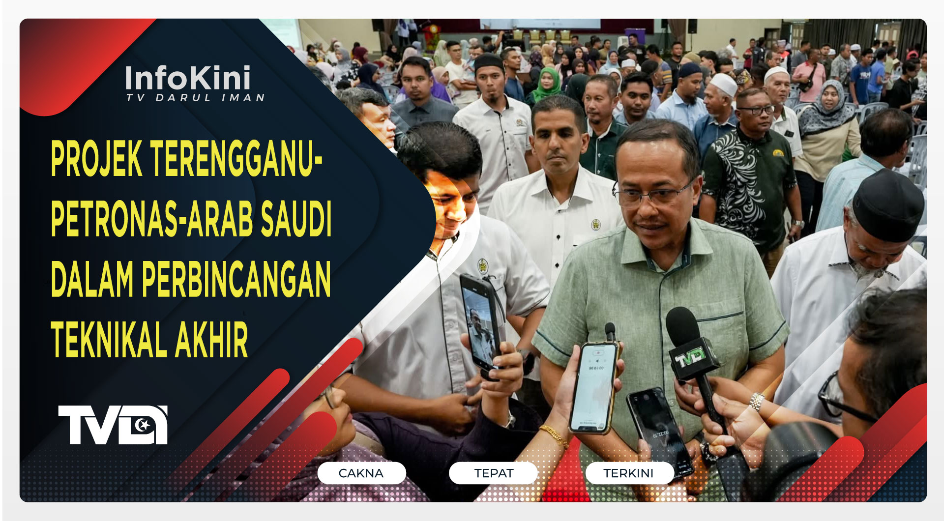 Projek Terengganu-PETRONAS-Arab Saudi Dalam Perbincangan Teknikal Akhir