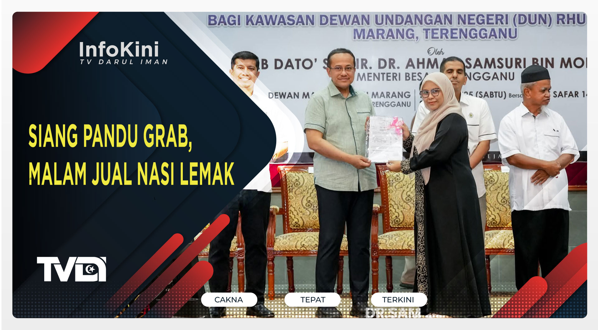 Siang Pandu Grab, Malam Jual Nasi Lemak