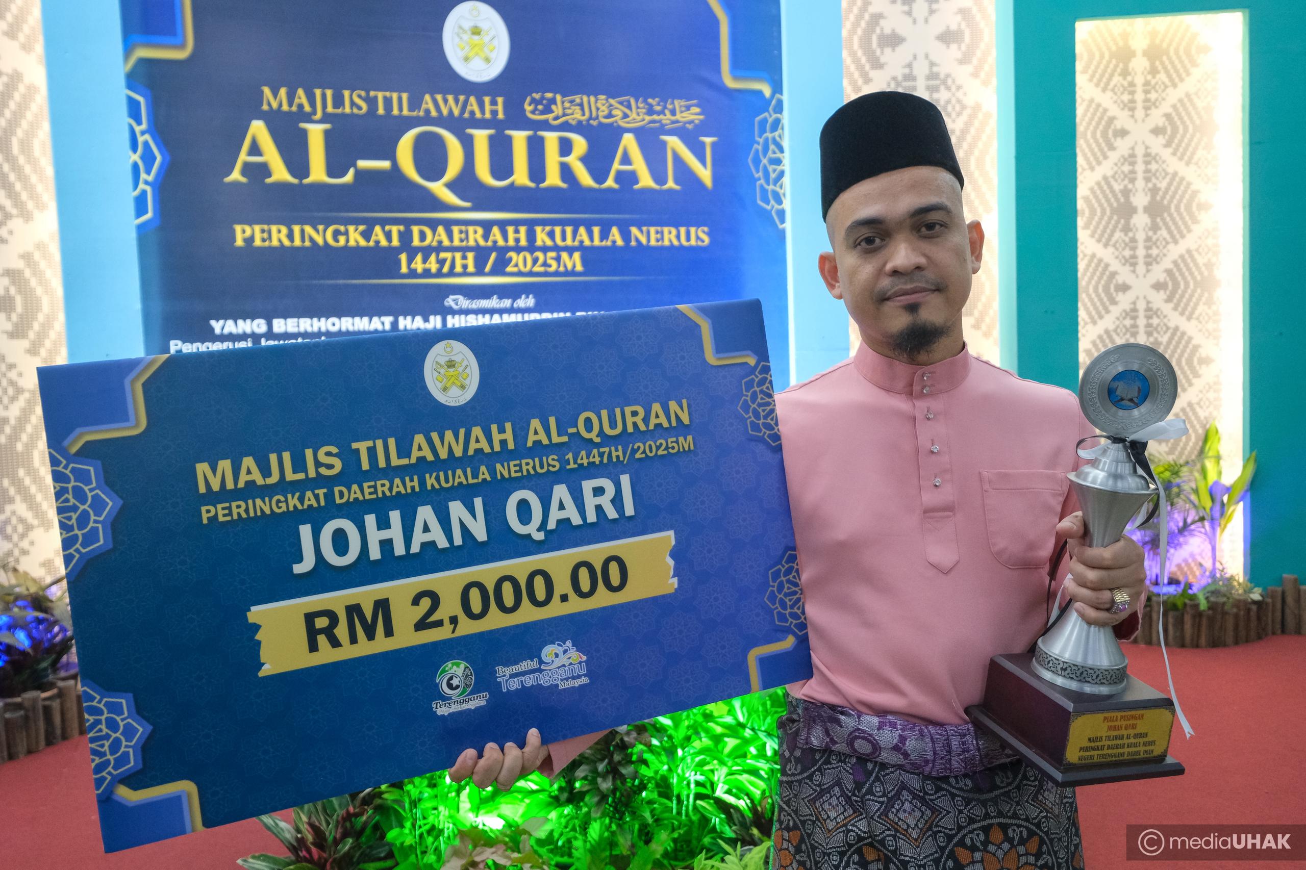 Azam, Mariam Dinobat Johan Tilawah Kuala Nerus