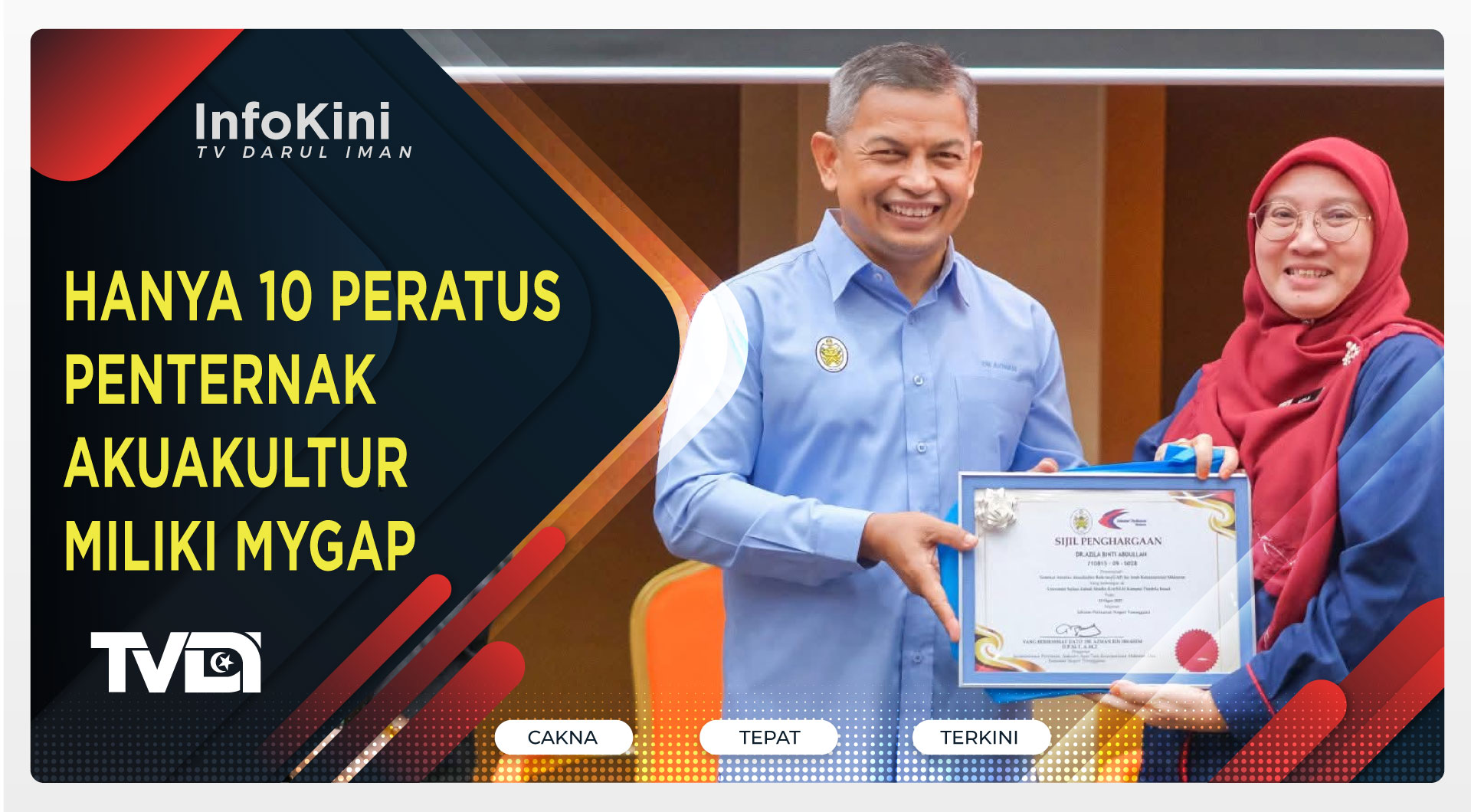 Hanya 10 Peratus Penternak Akuakultur Miliki MyGAP