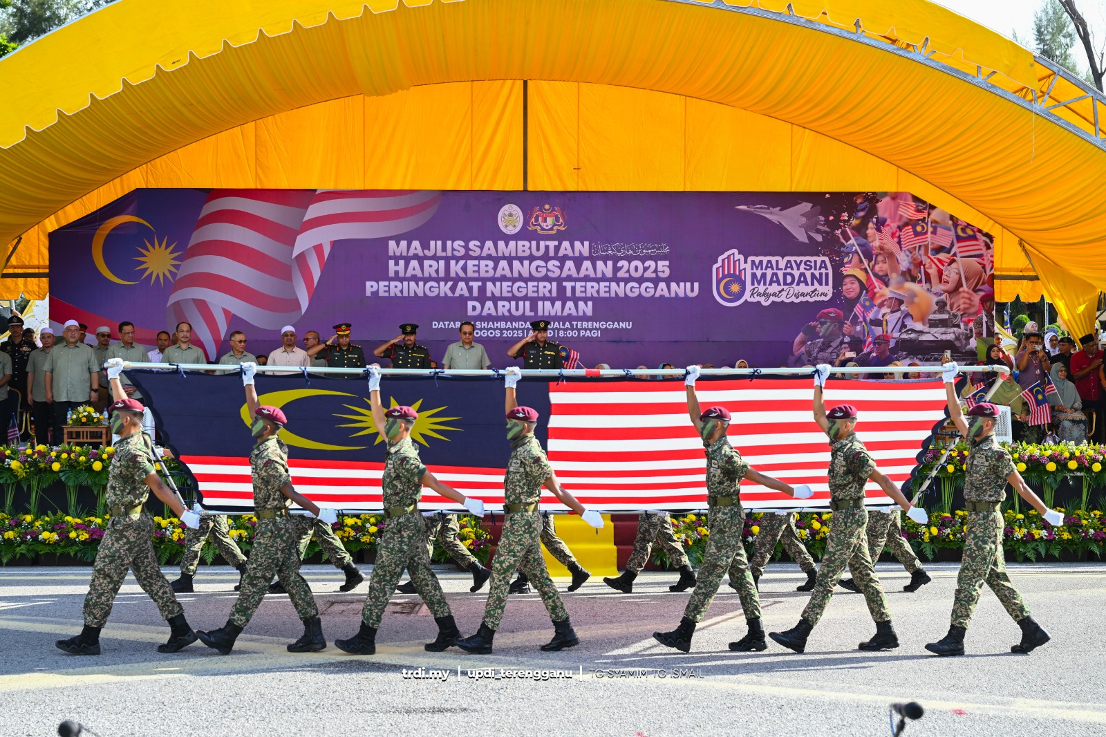 Hampir 4,000 Berarak Semarak Semangat Merdeka