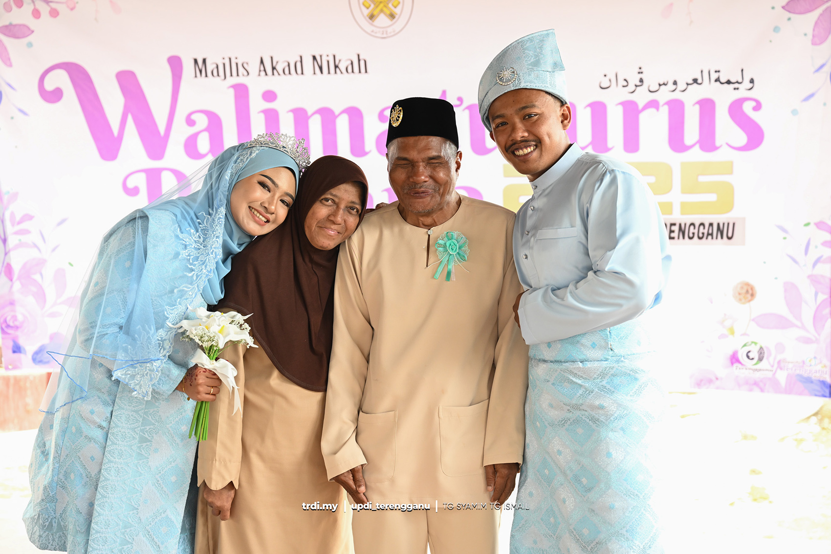 Air Mata Syukur Bapa OKU, Kerajaan Negeri Taja Anak Kahwin