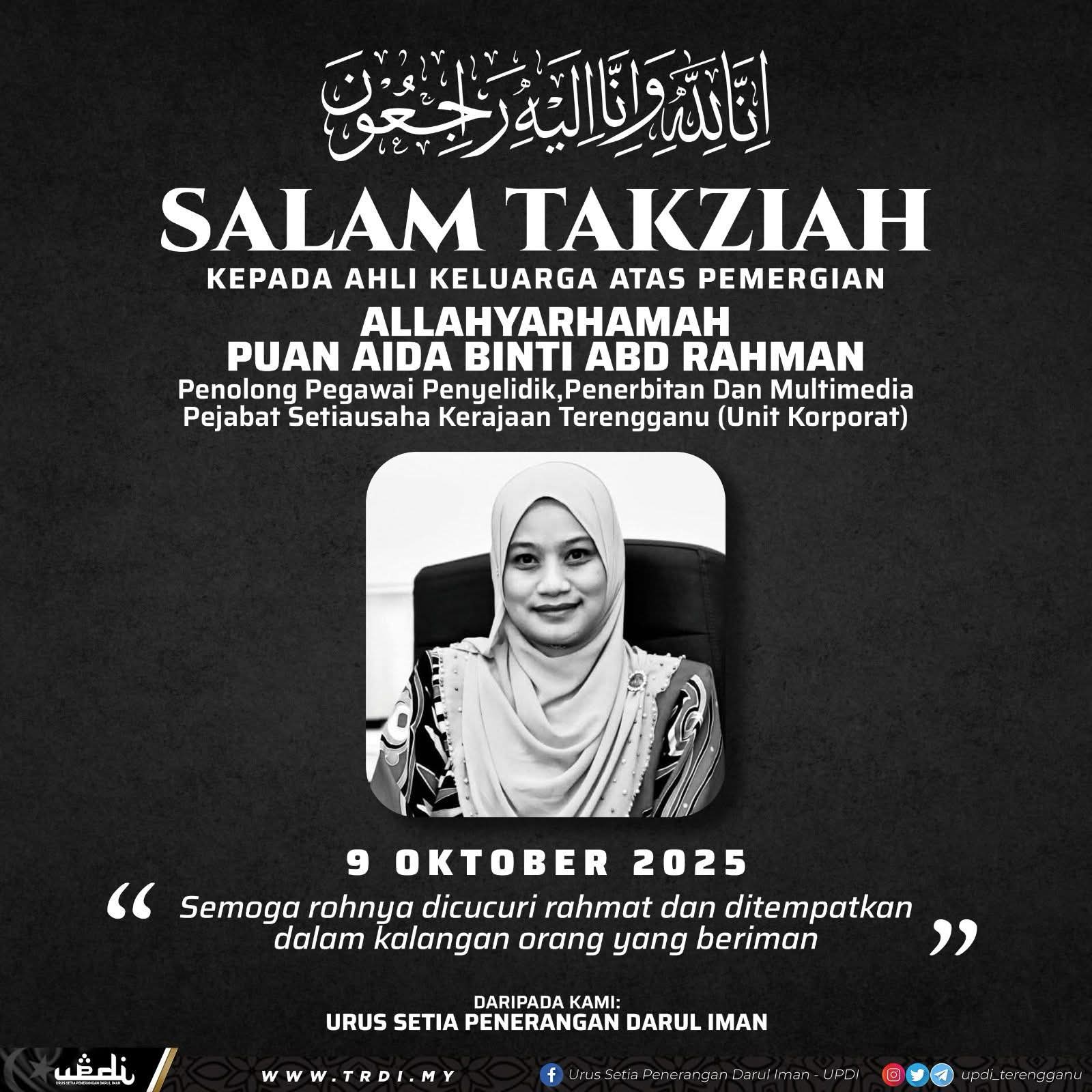 Mantan Ketua Editor UPDI Meninggal Dunia