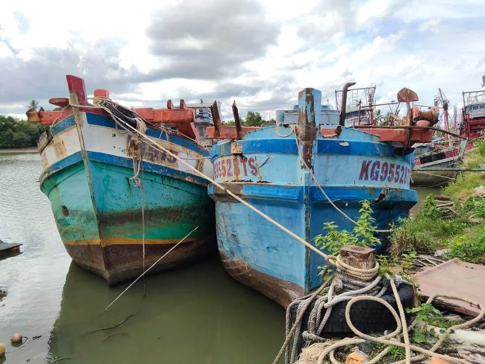 Dua Bot Nelayan Vietnam Ditenggelam Jadi Tukun Tiruan