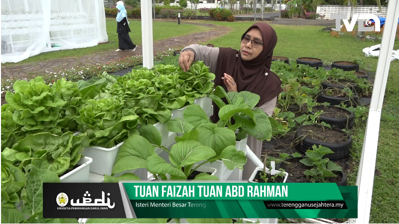 Urban Tani Bersama To' Puan Seri Tuan Faizah