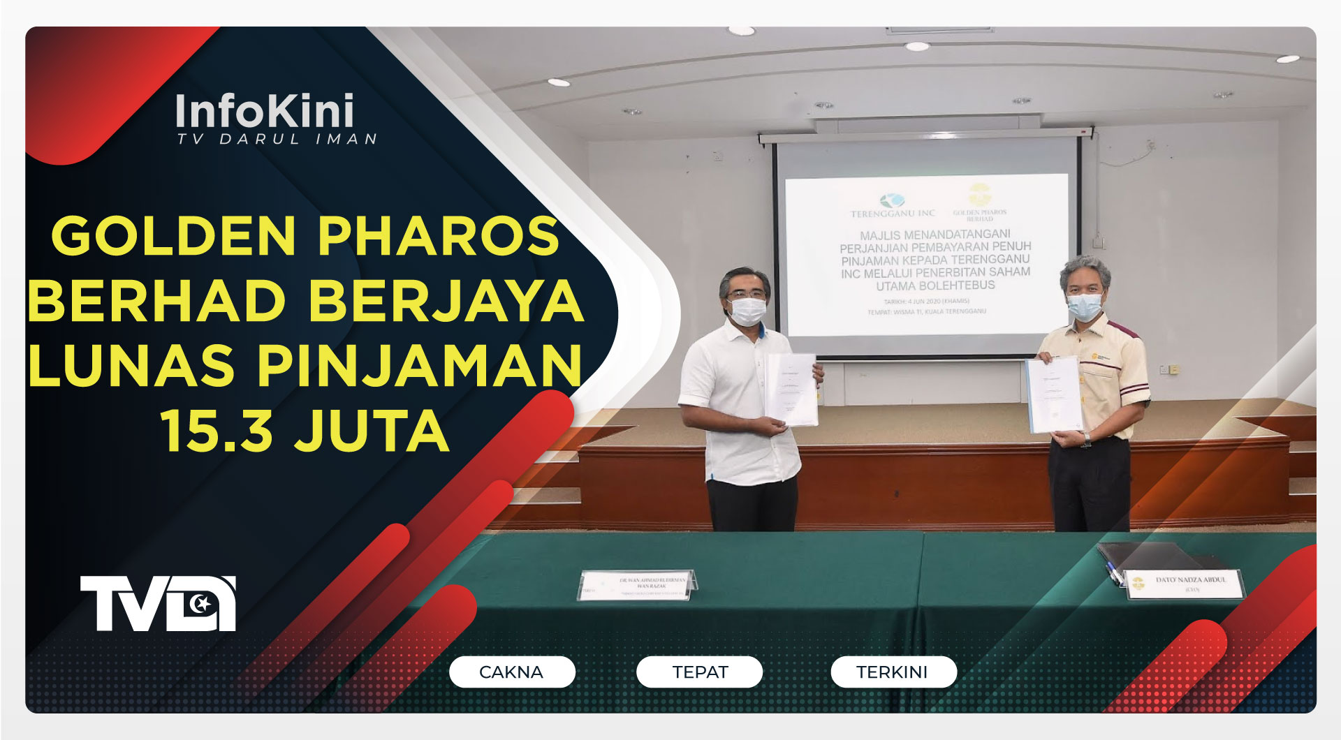 Golden Pharos Berhad Berjaya Lunas Pinjaman 15.3 Juta