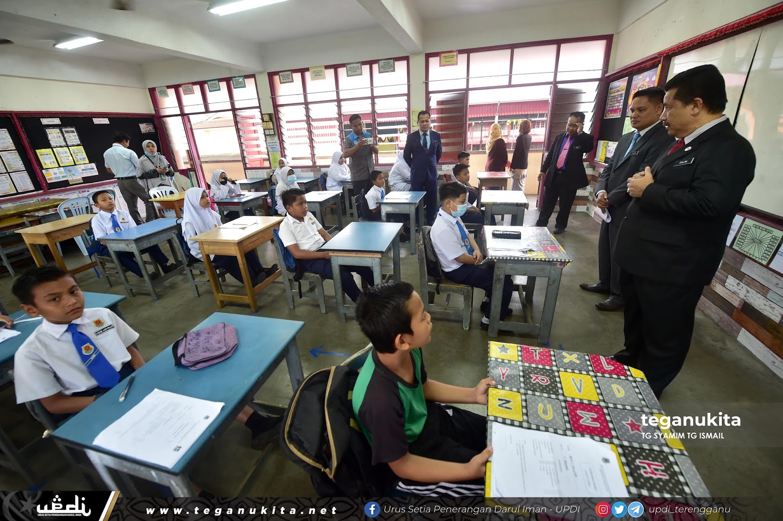 103,709 Murid Terengganu Kembali Ke Sekolah Hari Ini