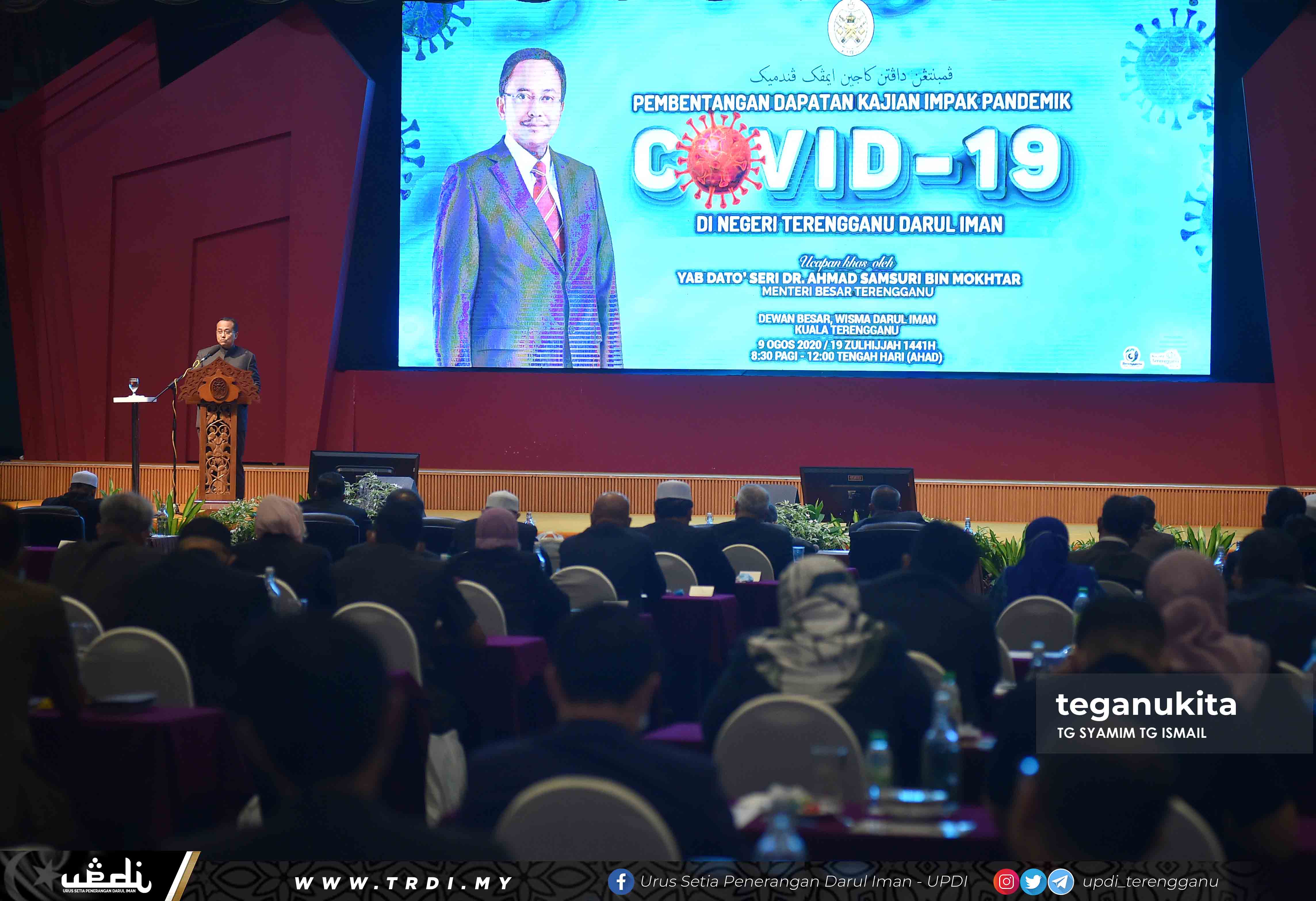 Kajian Impak COVID-19 Di Terengganu Dibentangkan