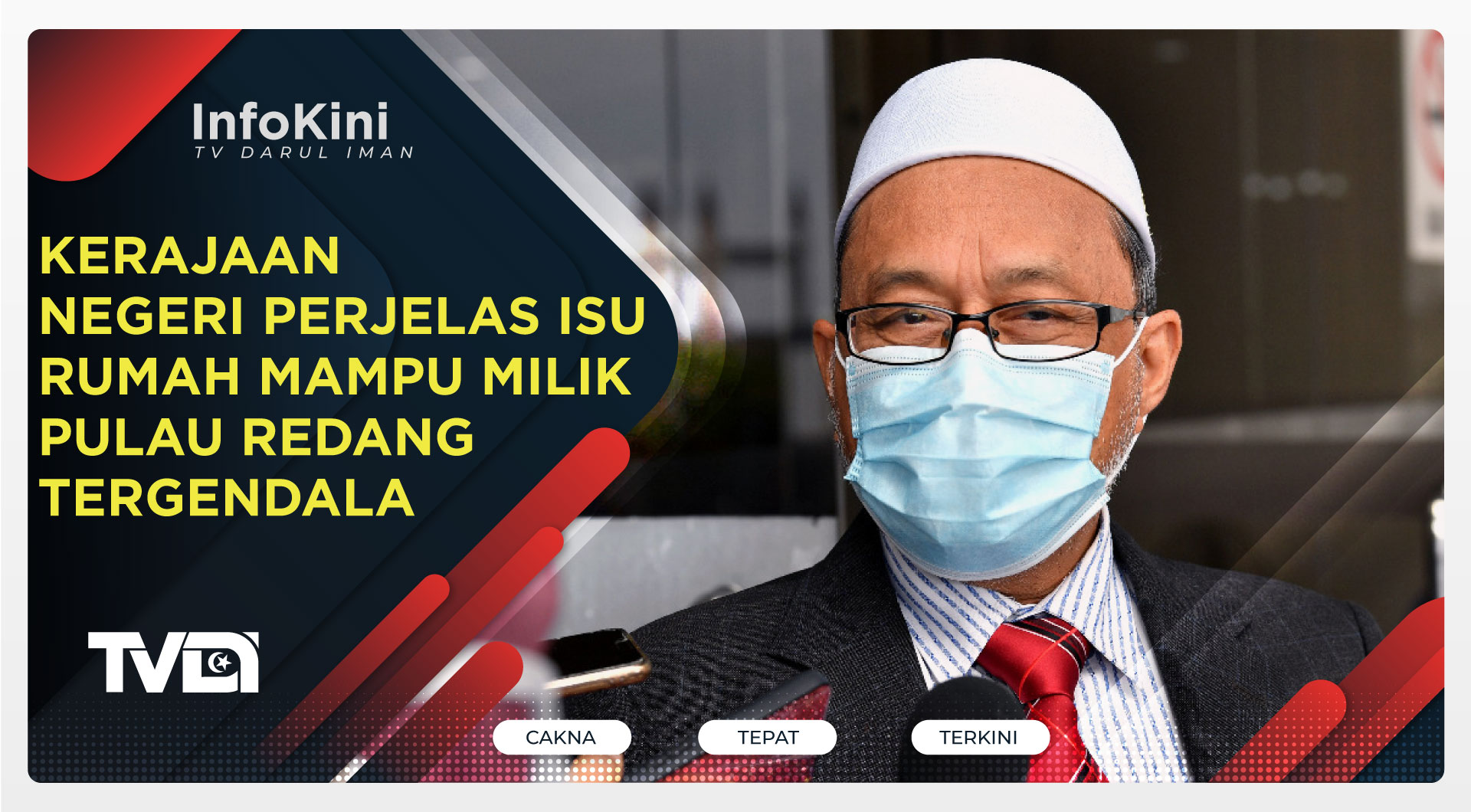 Kerajaan Negeri Perjelas Isu Rumah Mampu Milik Pulau Redang Tergendala