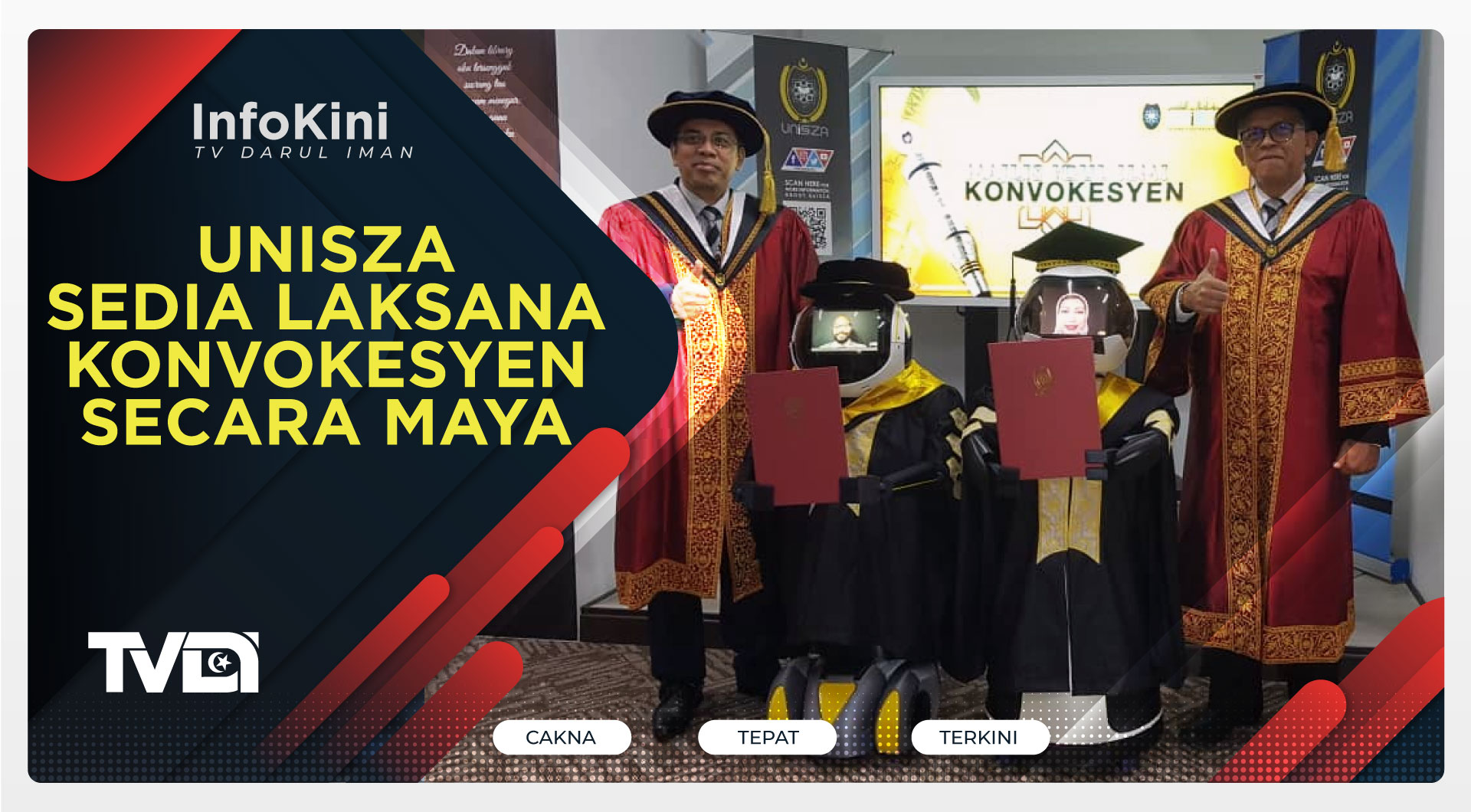 Unisza sedia laksana Konvokesyen Secara Maya