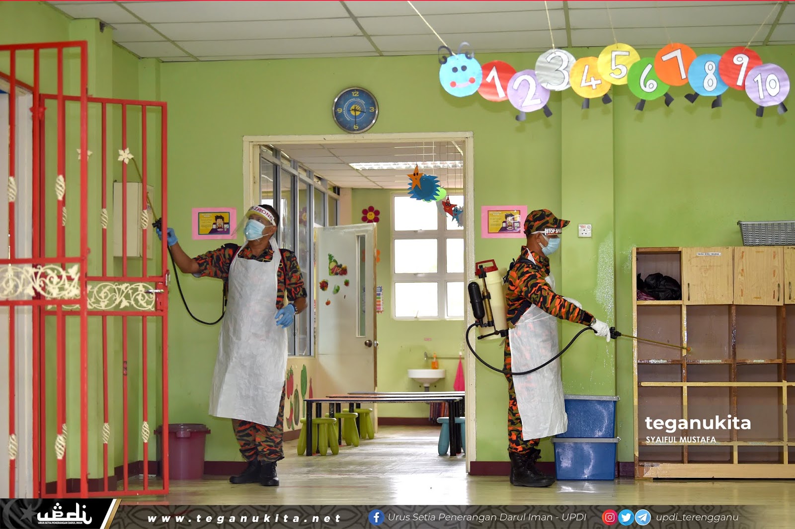 Taska Permata Patuhi SOP, Jalankan Sanitas