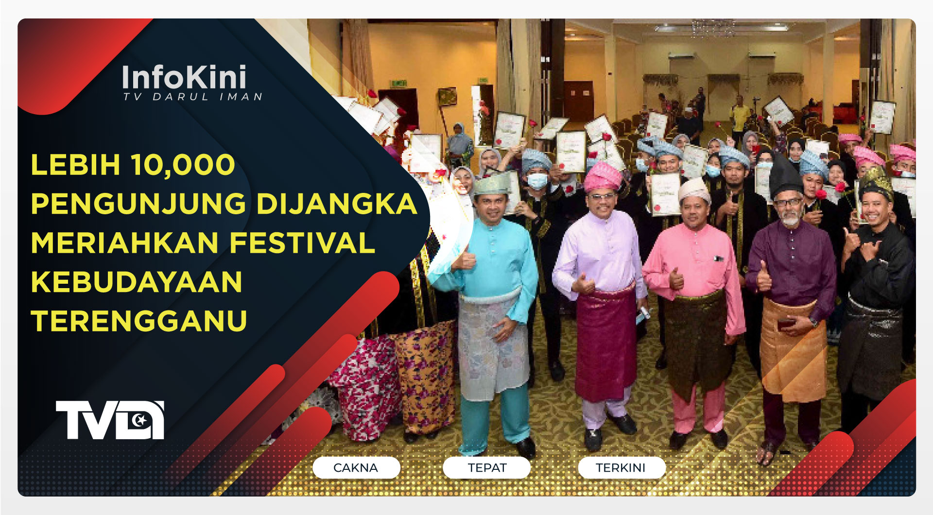 Lebih 10,000 Pengunjung Dijangka Meriahkan Festival Kebudayaan Terengganu