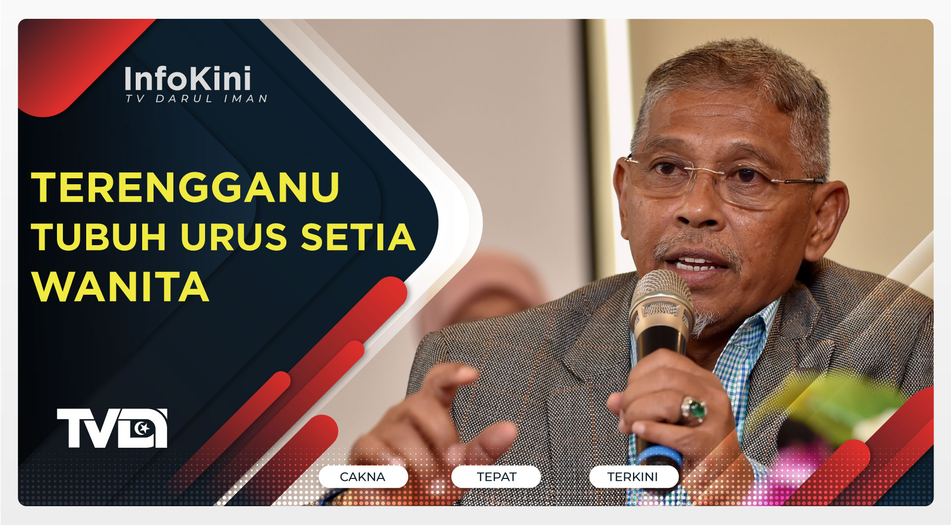 Terengganu Tubuh Urus Setia Wanita