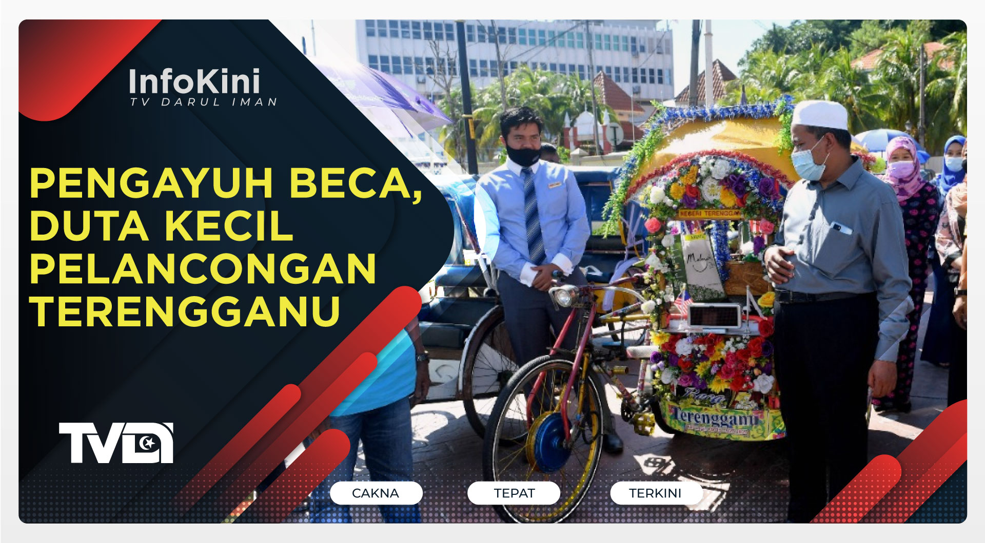 Pengayuh Beca, Duta Kecil Pelancongan Terengganu
