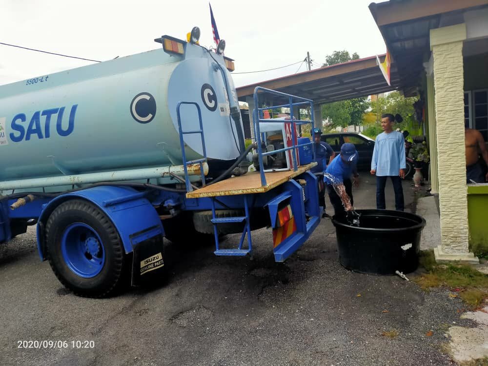 SATU Agih 100,000 Liter Air Bersih Sehari Ke Selangor