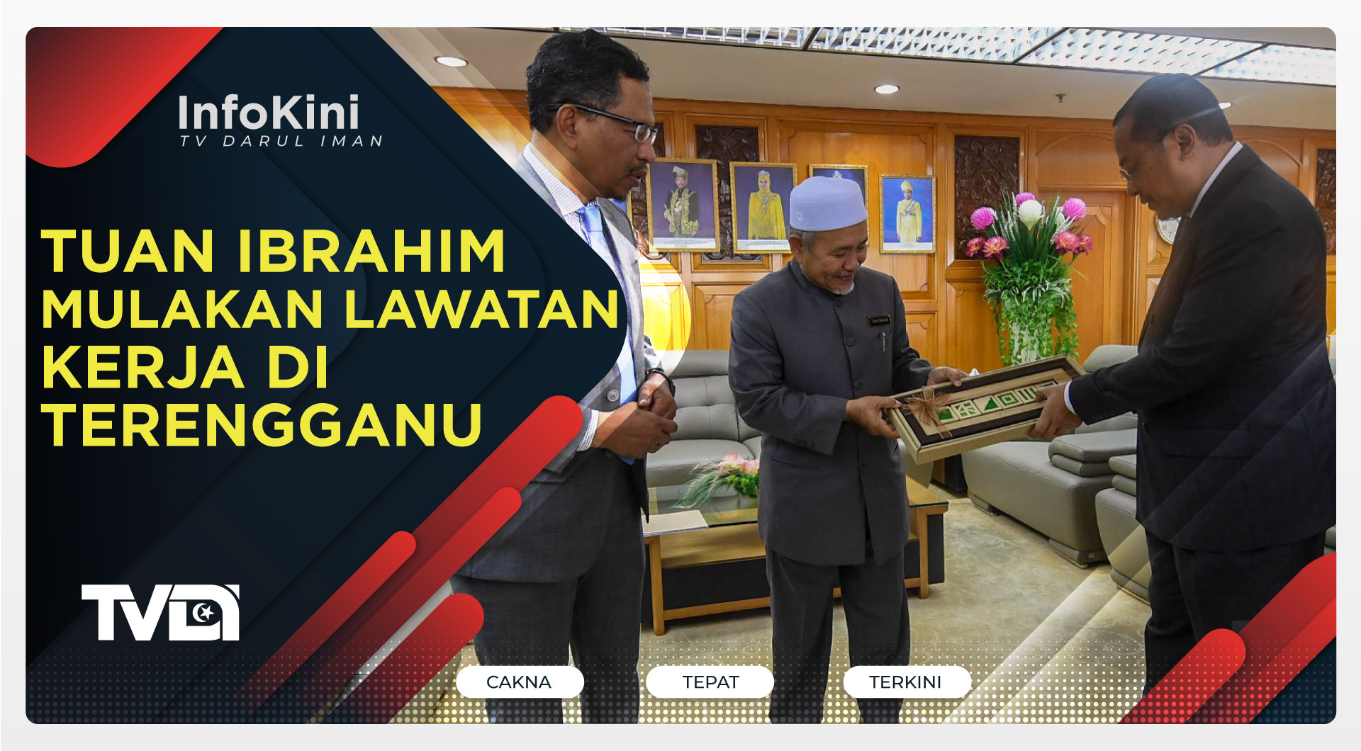 Tuan Ibrahim Mulakan Lawatan Kerja Di Terengganu