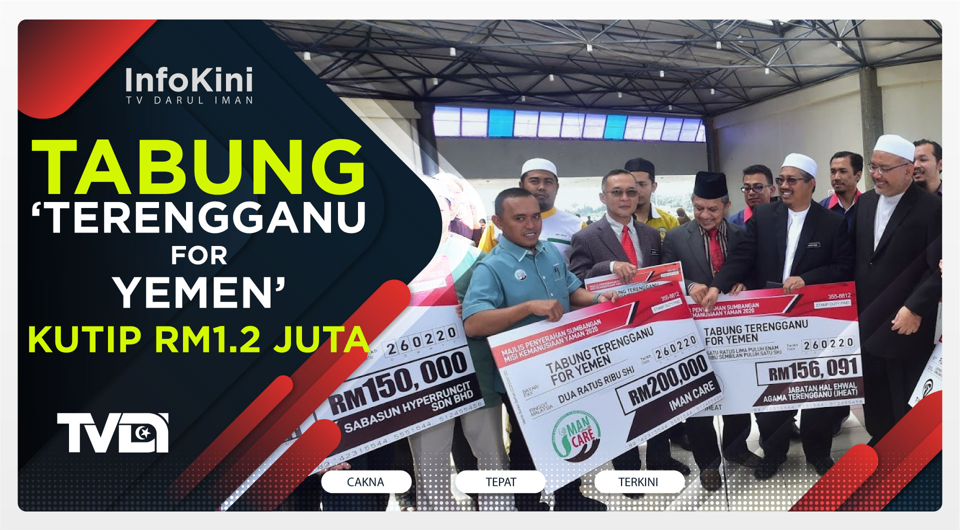 Tabung ‘Terengganu For Yemen’ Kutip RM1.2 Juta
