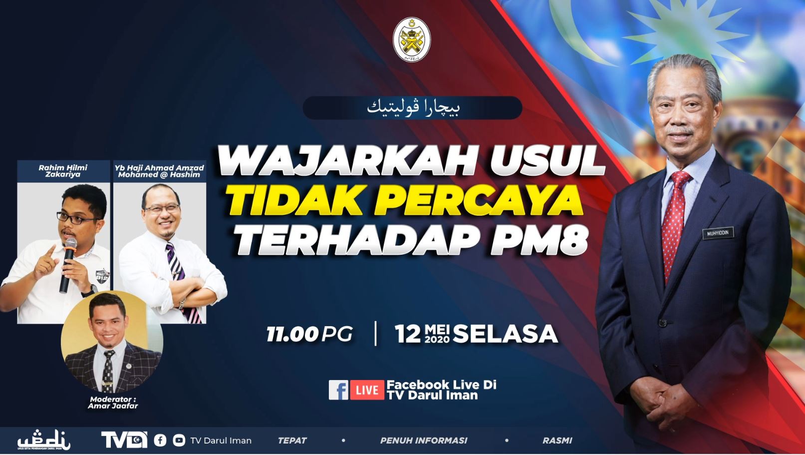 Wajarkah "Usul Tidak Percaya" terhadap PM Malaysia - Siaran Ulangan