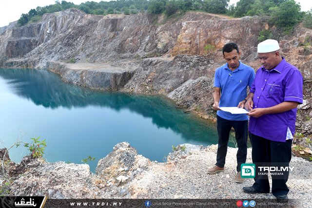 Tasik 'Pepsi Blue' Dibangun Sebagai Kawasan Pelancongan