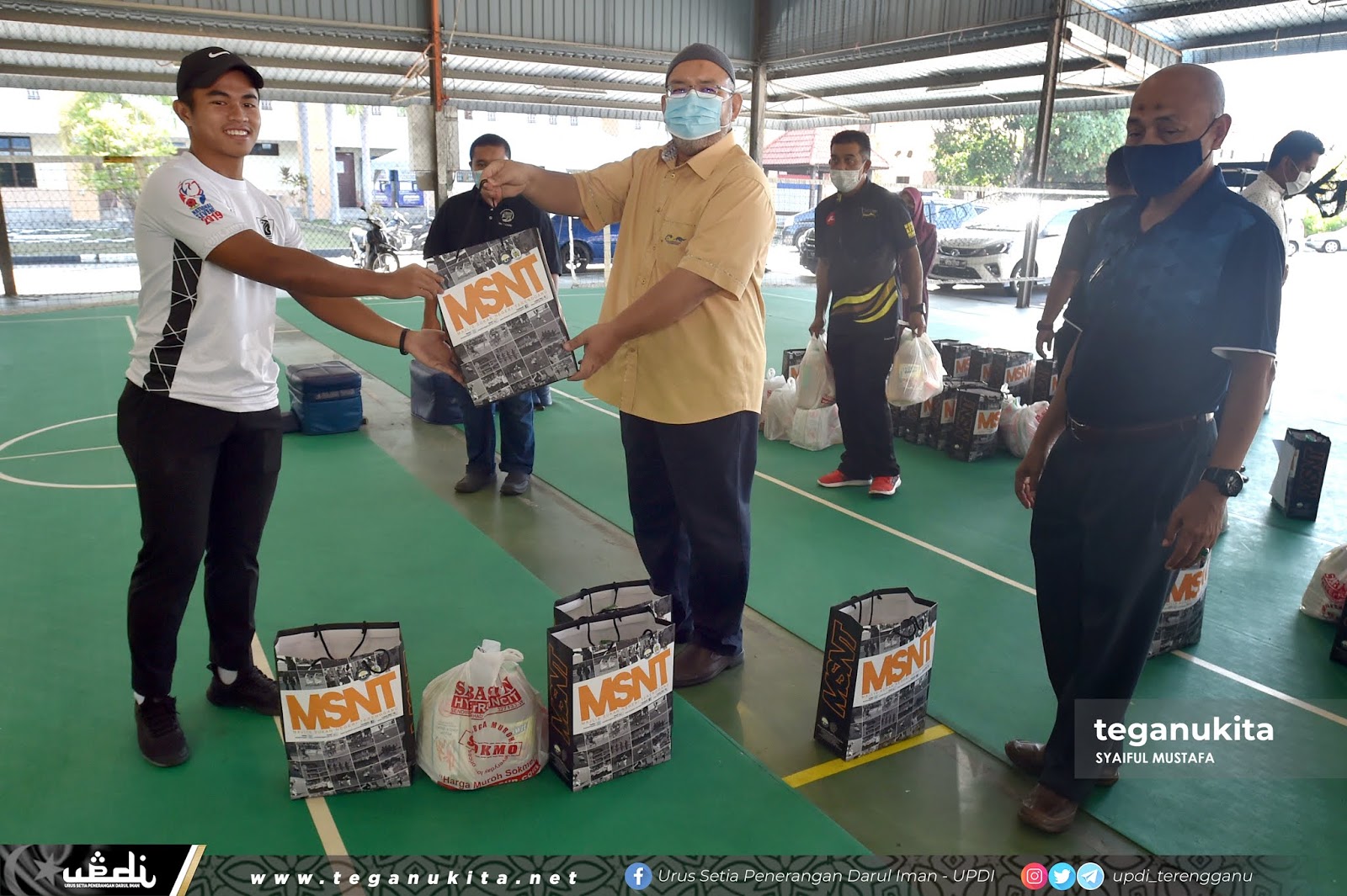 COVID-19 : MSNT Sumbang Keperluan Harian Bantu Atlet