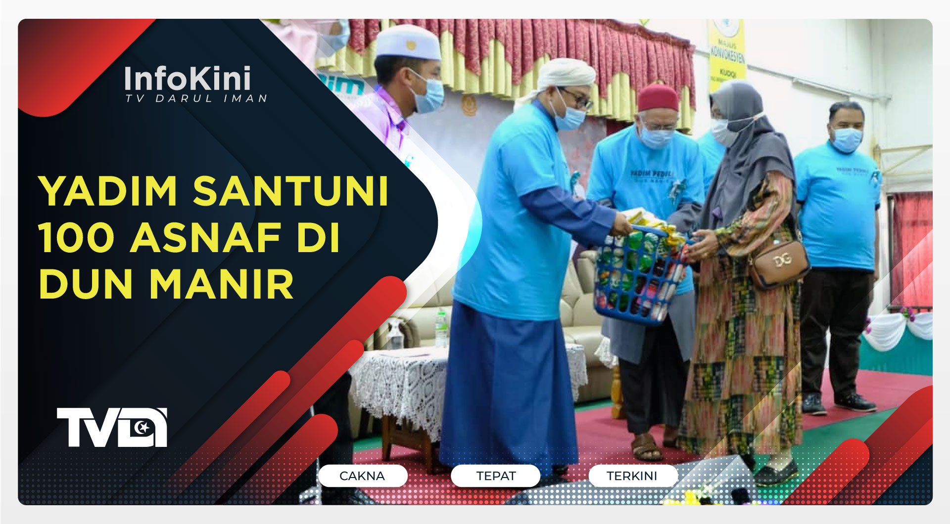 YADIM Santuni 100 Asnaf Di DUN Manir